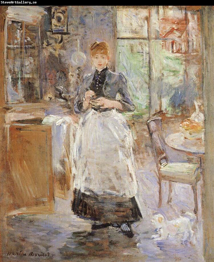 Berthe Morisot In the Dining Room